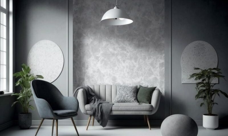 Idealne szare ściany do nowoczesnego salonu - inspirujące zdjęcia.